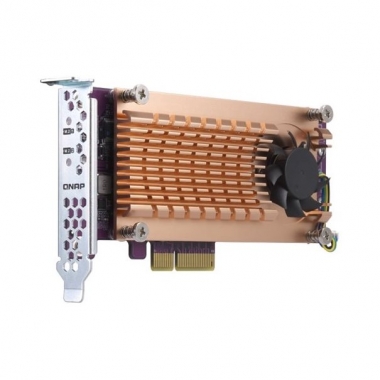 QNAP Dual M.2 PCIe SSD Erweiterung PCIe Gen2 x4